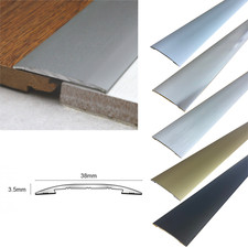 2.7m 38mm Self Adhesive Door Bar Threshold Euro  Cover Strip Wood Vinyl Tile 