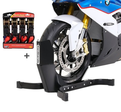 Wheel Chock for Custombike DH252 incl Lashing straps ConStands Easy-Plus
