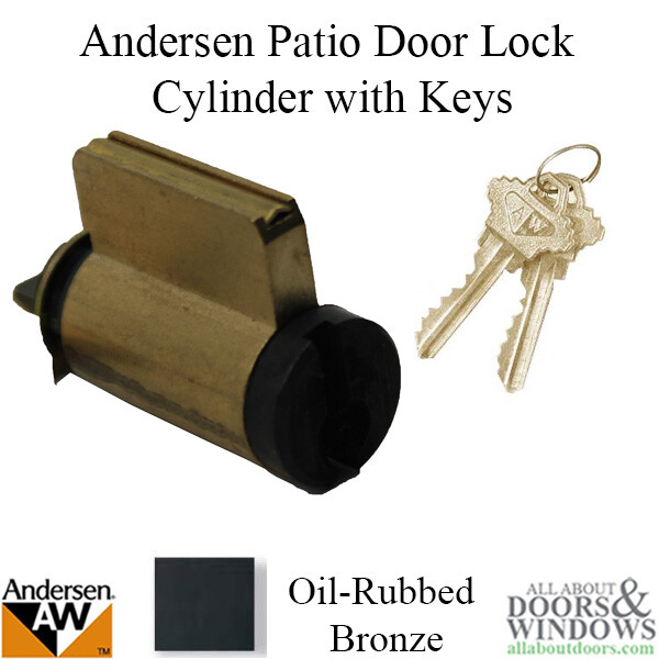 Andersen Keyed Lock Cylinder Frenchwood Hinged Door Double Door Lock