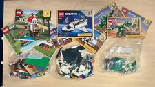 LEGO Creator: Dinosaurs (31058), Space Shuttle (31066) & Treehouse (31078)