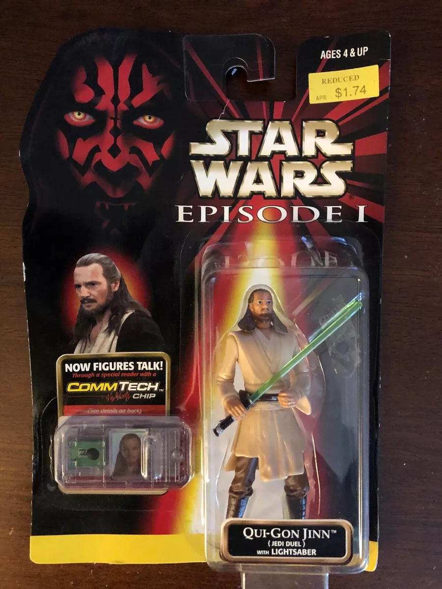 Hasbro Star Wars: Episode 1 Qui-Gon Jinn Jedi Duel Action Figure  76281840727