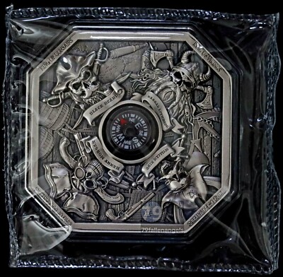 2024 Kings Of Pirates Stacker Silver Antiqued 2 oz Medal (In