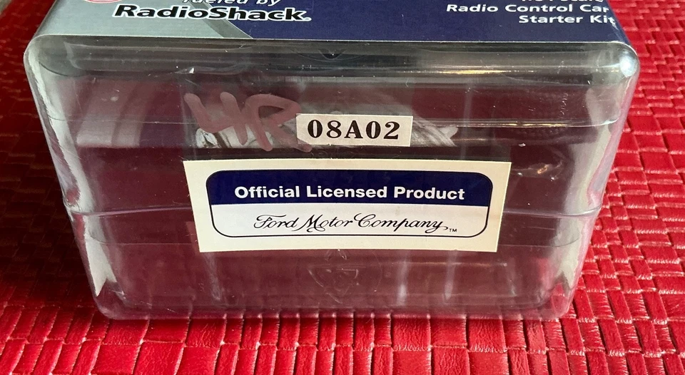 Radio Shack Zip Zaps Micro RC Car Red Ford Mustang Cobra Body Kit Nib 1:64 - Image 4 of 4