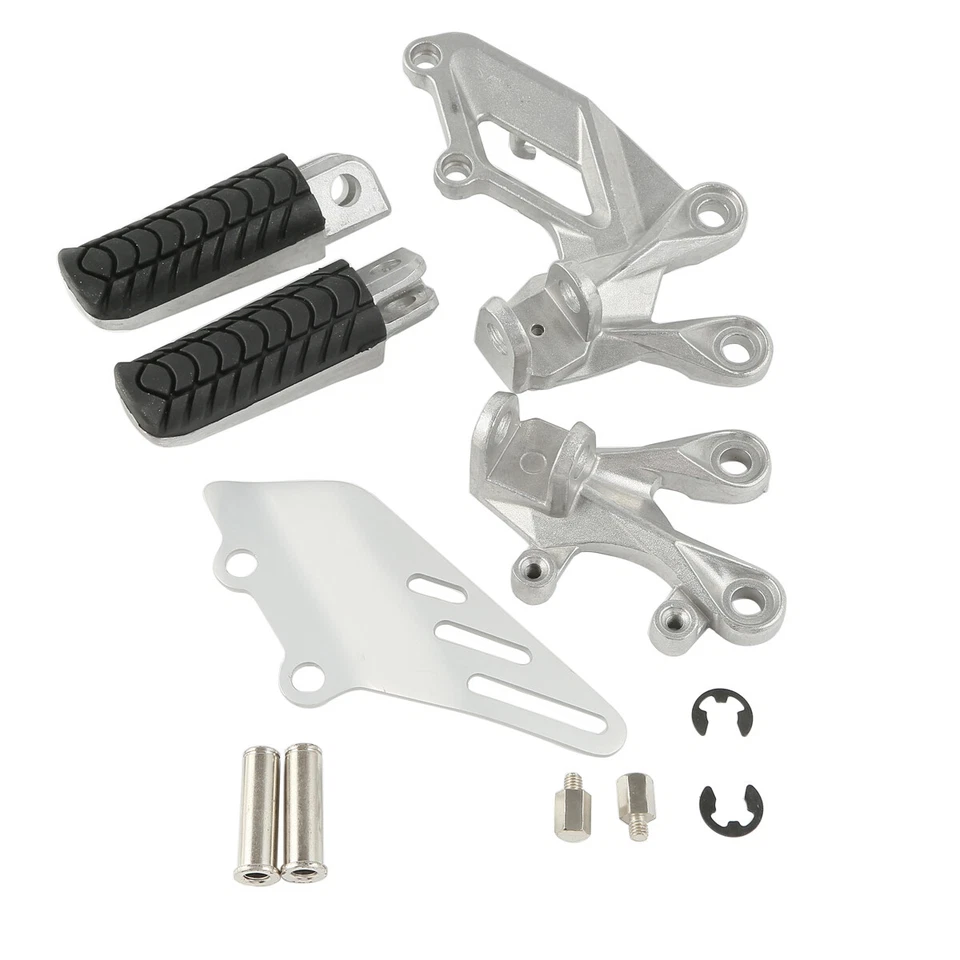 Juego de soportes de estriberas de conductor delanteras aptos para Kawasaki Ninja ZX14R 2006-2023 Foto 2 de 4