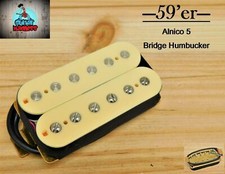 G.M. 59'er Alnico 5 Cream Humbucker Bridge (52mm) (4-wire) for Gibson Epiphone®