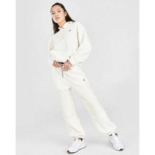 Champion NWT Women  s Explorer Fleece Jogger Pants Chalk White ML7302 70 Size M