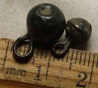 Lot of 2, Rare genuine Ancient Roman bronze buttons artifacts intact — photo 2