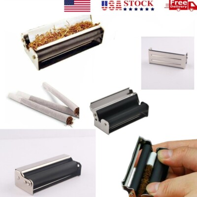 SMOKING Metal Roller Machine 70mm Fast Rolling Cigarette Maker Smoking Accessory