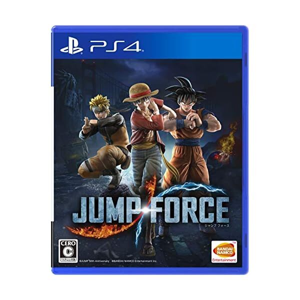 PS4 JUMP FORCE Japan PLJS-36046 4573173343336 Official Collectible Exclusive