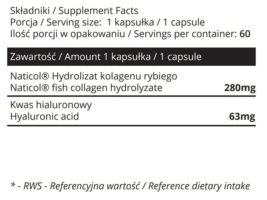 Hyaluronic Acid + Collagen – Capsules – Anti-Aging & Skin Hydration – Sowelo - image 2 of 4