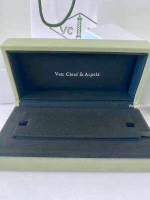 Van Cleef & Arpels 空箱　ブレスレットボックス Van Cleef & Arpels VCA Bracelet Box + Outer Box + Bag- New | eBay