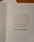 LISA SIMPSON UNUSED CHRISTMAS GREETING CARD - BART SIMPSON, MATT GROENING, X-MAS — photo 2