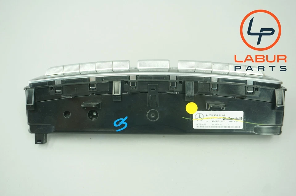 W205 15-20 Mercedes Clase C GLC Calentador Aire Temperatura Climatizador Control B114 Foto 4 de 4