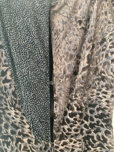 Reiss Lulan animal print burnout cocktail dress, size 6 uk - Picture 4 of 13