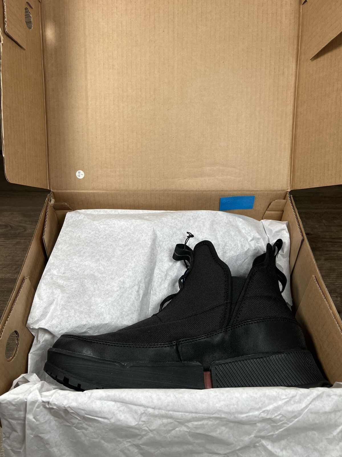 Columbia Men&rsquo;s Hyper Boreal Metro Boot Black Charcoal Size 10 Slip On Waterproof