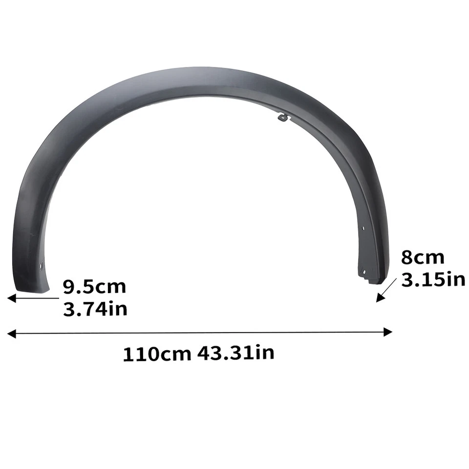 Fender Flares Trim Front Driver Side Fit For INFINITI QX80 QX56 2011-2022 2023 Foto 3 de 4