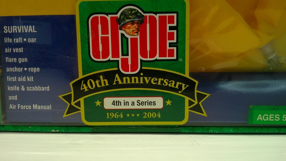 GI Joe 1964-2004 40th Anniversary Action Pilot 4th in Series NIB - Image 2 of 4
