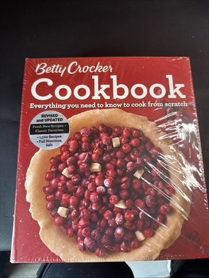 Betty Crocker Cookbook Everything You Need To Know To Cook From Scratch SEALED