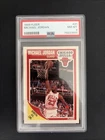 1989 Fleer NBA Michael Jordan PSA 8 NM/MT Card #21 Chicago Bulls
