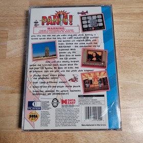 Panic Sega CD, 1994 CIB w Foam &ndash; Tested