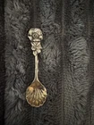 1 Reed & Barton Sterling Silver Salt Spoon WILD ROSE II Pattern