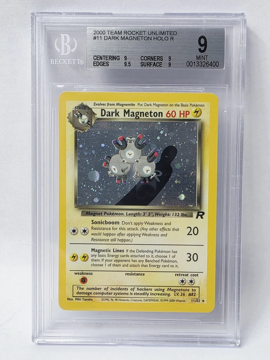 Pokémon TCG Beckett Grading Services (BGS) 9.5 Graded Holo Rare