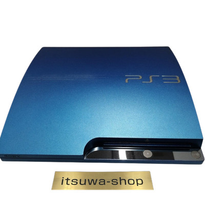 PS3 Splash Blue CECH 3000B 320GB Konsole nur gebraucht