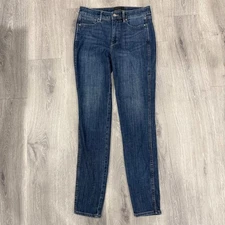 White House Black Market Jeans Extra High Rise Skinny Everyday Soft Size 4L WHBM