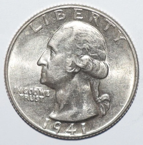 1941 Washington Quarter CHOICE BRILLIANT UNCIRCULATED (V140)
