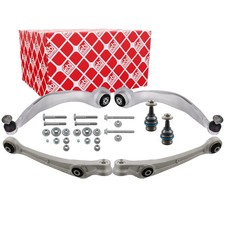 FEBI Querlenker Satz Traggelenk Vorne Unten für AUDI A4 B8 A5 Q5 8RB bis 11.2009