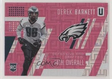 2017 Panini Unparalleled Class of Rookie Pink 280/299 Derek Barnett #238 00e1