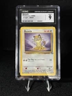 1999 Pokemon Jungle Meowth #56/64 CGC 9 Mint - Vintage WOTC