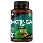 Moringa Leaf Capsules - High Strength 2000mg Pure Moringa Extract & Powder Vegan