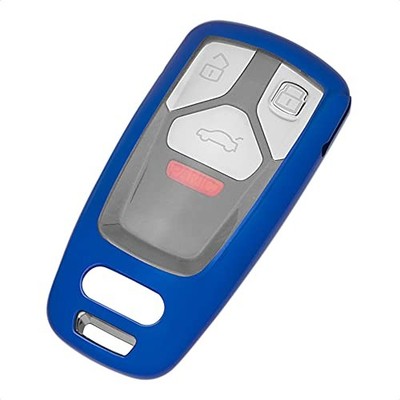  Smart Key Fob Case TPU Protective Cover Compatible with Universal Button Blue