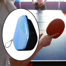 Ping Pong Paddle Case Hard Shell Hexagonal Portable Water Resistant Stylish