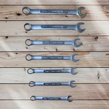 Vintage Craftsman 12-pt Metric Combination Wrenches Set 9mm-15mm Forged In Usa