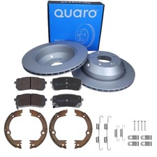 QUARO Bremsscheiben 314mm Beläge Bremssattel Rep-Satz Hinten für KIA SORENTO 3