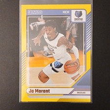 Panini 2024-25 Donruss Ja Morant #66 Memphis Grizzlies, yellow border parallel 