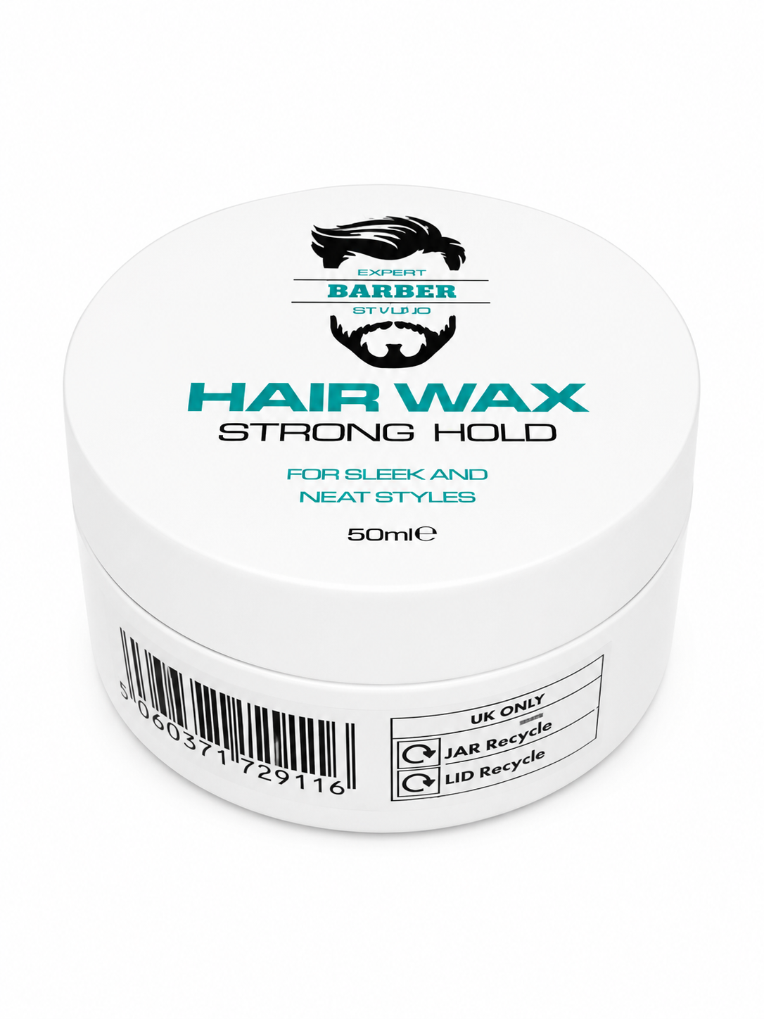 Derma V10 Styling Wax Strong Hold Hair Wax Defined controlled Look - 50ml X 12