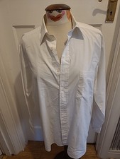 Mens Rocola Gold Size Large White Shirt