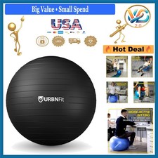 XXL Exercise Ball for Yoga  Pregnancy Anti-Burst Swiss Balance Ball with Pum...