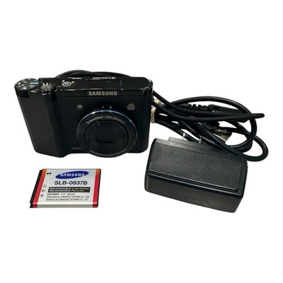Samsung Digital Camera NV20 12.1MP Black FOR PARTS With Battery and Charger