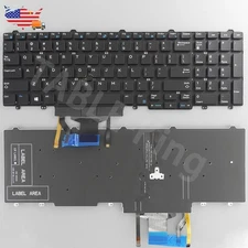 US Series Backlit Keyboard for Dell Latitude 5580 5590 5591 E5550 E5570 0383D7