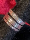 Vintage 925 Sterling Silver Rings & Earrings Lot Estate Not Scrap Jewelry 8.7 gr