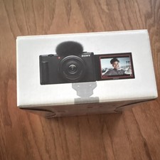 Sony ZV-1F Compact Digital Camera Black 20-29.9MP 3in f/2 AF USB