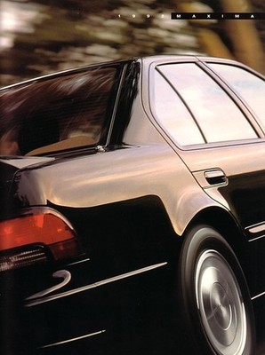 1992 NISSAN MAXIMA sales brochure catalog 2nd Edition US 92 GXE SE 4DSC