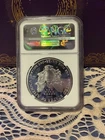 1993 P PF 69 American Silver Eagle Proof Ultra Cameo NGC Graded