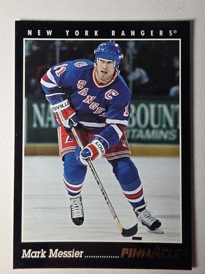 1993-94 Score Pinnacle Mark Messier #125 New York Rangers HOF NM-MT