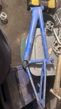 Blue 20 in BMX Bike Steel Bicycle Frame Only,...
