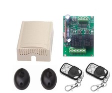 2-Kanal Torsteuerung Funksteuerung programmierbar Auschaltzeit 24V Lichtschranke